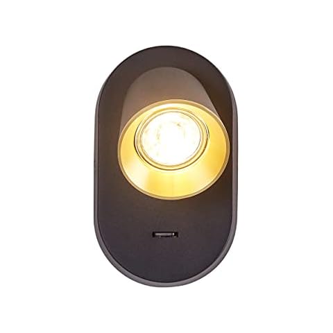 Topmo-plus Aplique Dormitorio con Interruptor y Luz de Lectura Flexible Cover