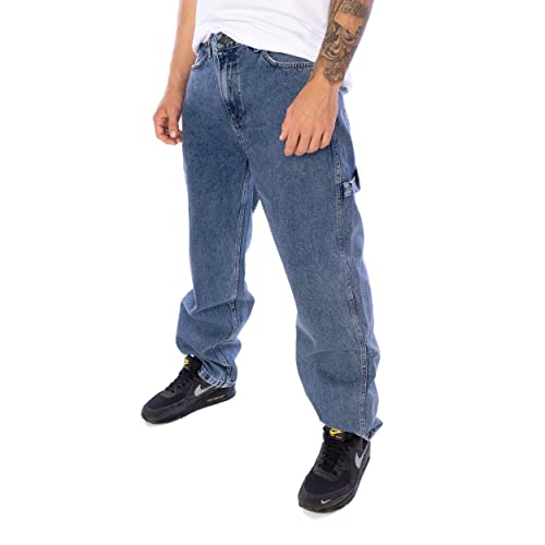 Karl Kani Herren Jeans blau L (34)