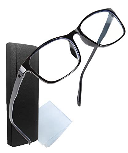 【くもり止めコート採用】ブルーライトカットメガネ 度なし 透明レンズ ［Mitea Lab］ PCメガネ ブルーライト...