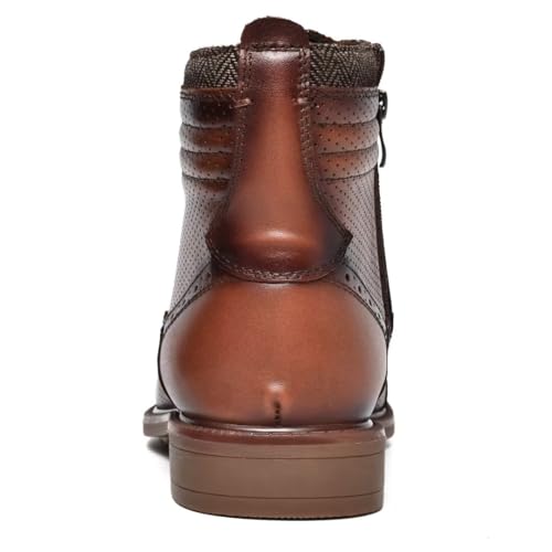 Image of Arkbird Mens Chelsea Boots, Stylish and Comfort Leather Chukka Ankle Boots with Zipper