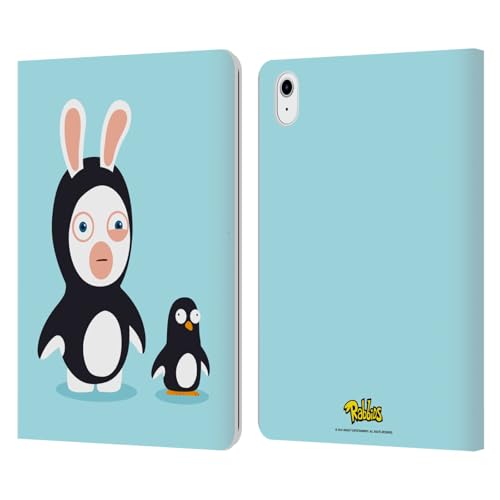 Coque en cuir iPad Air 2020 étui Rabbids idéal pour travailler au café