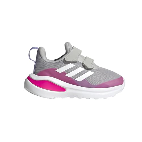 adidas Infant Girls Fortarun Cf Slip On Sneakers Shoes Casual - Grey