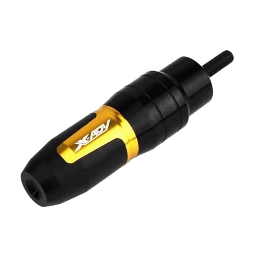 X-ADV750 2019-2023 �p �I�[�g�o�C CNC �A���~���r�C�t���[���X���C�_�[ �N���b�V���p�b�h �����h�~�v���e�N�^�[(Gold B)