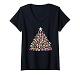 Photo Gallery donna christmas tree italian greyhound italian sighthound iggy maglietta con collo a v Photo Gallery donna christmas tree italian greyhound italian sighthound iggy maglietta con collo a v