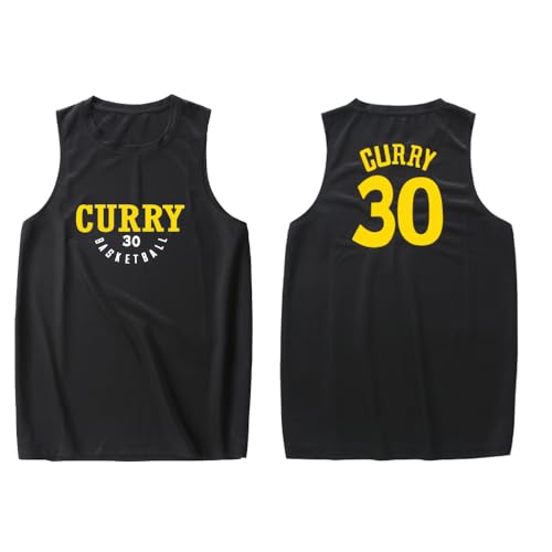 Jersey de baloncesto número 30 para entrenamiento de aficionados sin mangas