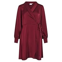 Vienna Ravenna L/S Short WRAP Dress-NOOS