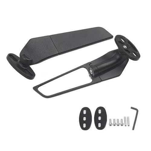 Espejos de ala de viento giratorios para moto R15 V3 R3 YZF con ajuste aerodinámico deportivo