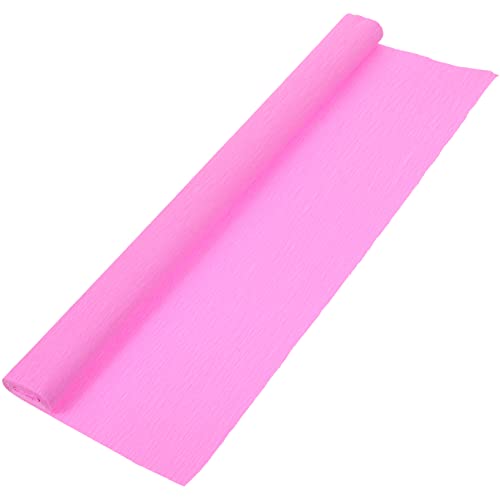 BEBEMOKO Italian Stretch Crepe Paper Floral Wrapping Paper Rolls Birthday Decor