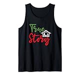 True Story Christmas Christian Religion Religious Xmas Tank Top