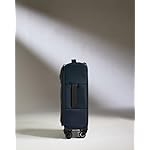 ANTLER - Soft Stripe Carry On Luggage 22x14x9 Airline Approved - Cabin Suitcase with Expander, Adjustable Handle, 4 Spinner Wheels, Lightweight, TSA Lock - Recycled Polyester Luggage - Indio Blue - Image 4