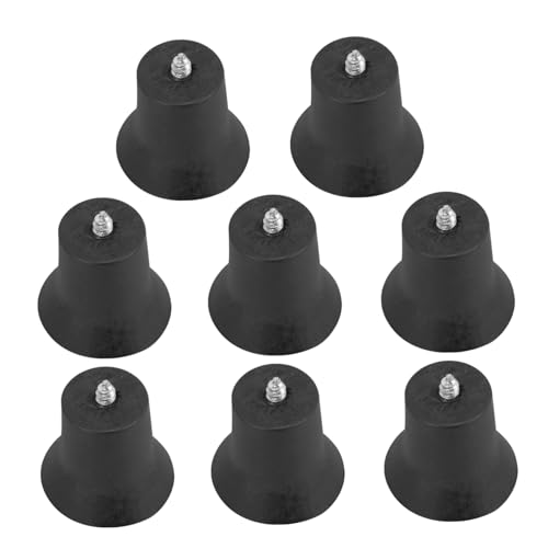 HOMSFOU 8Pcs Kitchen Grate Rubber Feet for Gas Stove High Temperature Resistant Replacement Pads Stable Support for Cookware Easy Installation Grate Feet for Gas Burners