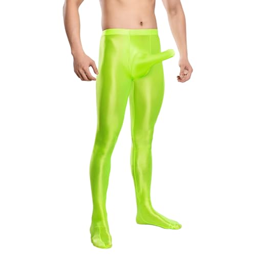 Mallas para hombre brillantes lisas de nailon elástico, leggings para hombre, deporte, bodybuilding confort, medias de cintura alta, sexy ajustadas, ropa erótica caliente, leggings para momentos