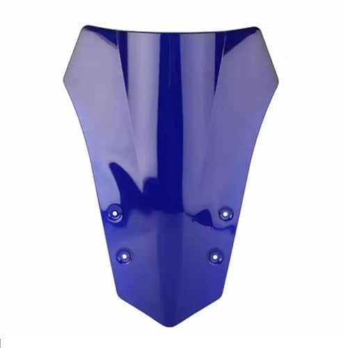 Pare-brise bleu de moto pour voyager confortablement en Tracer 900