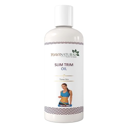 7DAYSNATURAL Herbal Body Toning Oil | Enriched with Amla, Dalchini, Peppermint, Turmeric & Baheda | Lightweight & Non-Greasy (100 ML)