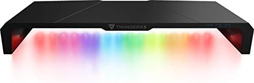 ThunderX3 Spain AS5HEX Soporte para Monitor con iluminación RGB H...