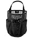 1 X The Original Mesh Shower Bag for Dorm & Gym, Black, by Saltwater Canvas LLC