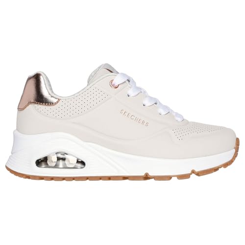 Image of Skechers Girl Uno Gen1 Shimmer Away Lace Up Shoe