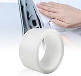 Décoration et protection extérieures : Ce protège-seuil de porte prévient les rayures. Après installation, le pare-chocs arrière est protégé des rayures lors du chargement et du déchargement. Il masque les rayures existantes et prévient l'usure. Sa structure en carbone confère à votre voiture un look unique et élégant.