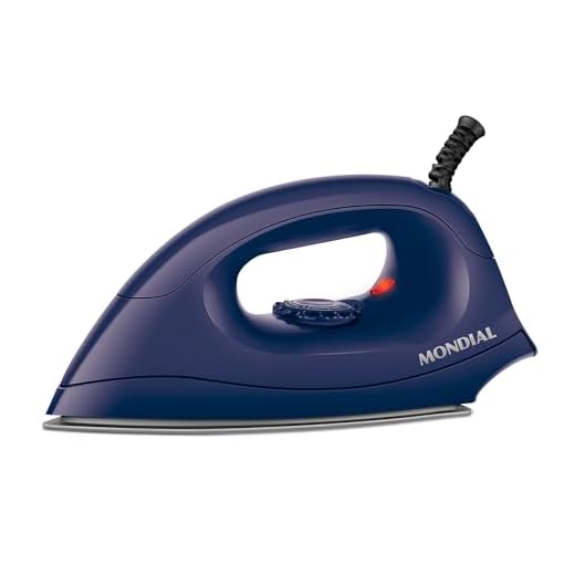 Ferro de Passar a Seco, Mondial, Azul, 1000W, 110V - FSN-55-BL