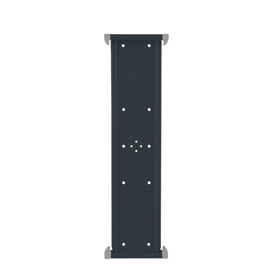 TARIFOLD WBL291 Wandhalterung, mit 10 doppelseitigen Klarsichtfächern, 20 Blatt, Grün und Schwarz