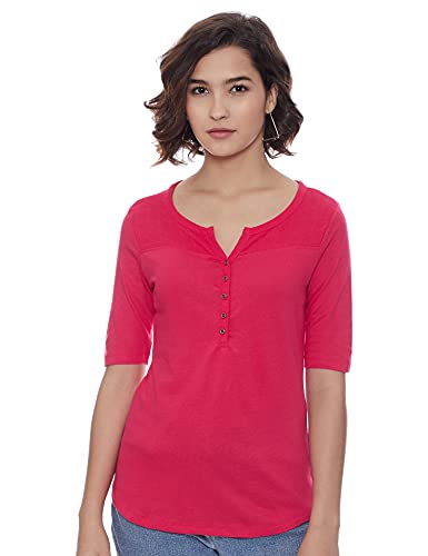 Image of Max Women's Solid Regular Fit Top