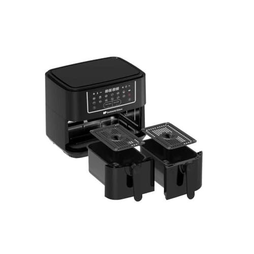 Airfryer Friteuse à Air Sans huile CONTINENTAL EDISON CERFRSH24002CB 9 Double bacs - vue 7