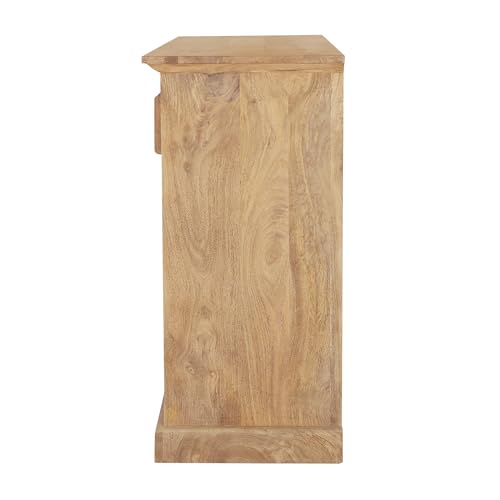 Image of The Attic Ardenwood Classic Cane Door Sideboard,Wooden Sideboard Cabinet, Cane Door Sideboard, Natural Cane