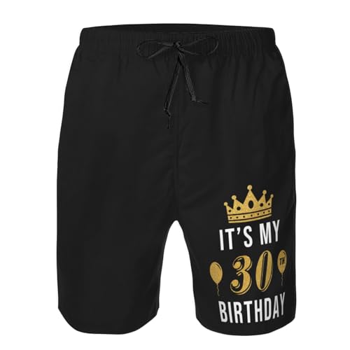 Men's Swim Trunks Beach Board Shorts Quick Dry Drawstring Shorts Swimwear Bathing Suits Swimming Trunks4