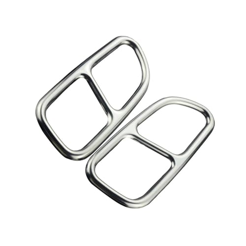 Embout d'échappement Mercedes CLA W117 protecteur de silencieux en acier argent