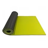 YATE Isomatte 190x70x1,2 cm – leichte & isolierende Campingmatte aus Polyethylen – 310 g – robust, wasserfest & extra breit – inkl. 2 Gummibänder – ideal für Trekking, Outdoor & Festival (grün/grau)