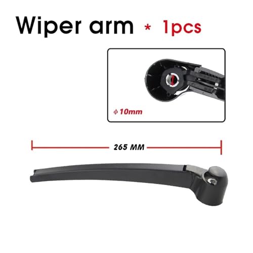 Limpiaparabrisas trasero para Golf 5 Hatchback de 335mm de 2004 a 2008 2