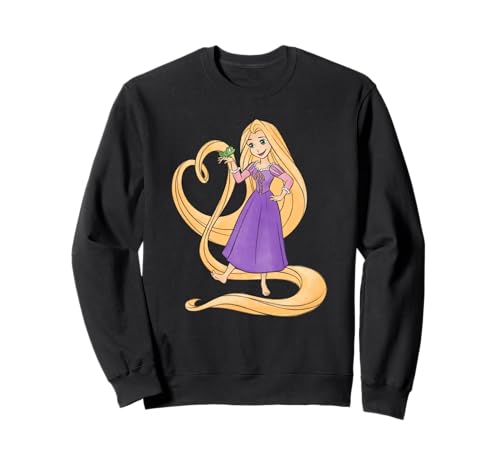 Sweat Disney Rapunzel Heart cadeau d'anniversaire original pour fan de Pascal
