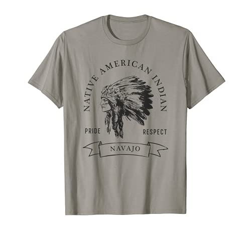Navajo Tribe Native American Indian Pride Respect Vintage T-Shirt