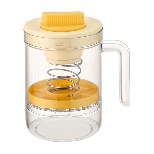 水切りヨーグルトメーカー ヨーグルトストレーナー 水切りヨーグルトができる容器 圧力濾過チーズメーカー 回転ノブで簡単濾過 分解洗浄可能 キッチン料理レストラン用 家庭料理愛好家向け サイズ約11x18cm