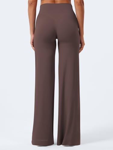 Image of YEOREO Ease Workout Leggings Womens No Front Seam Straight Leggings 29 inch / 31.5 inch / 33 inch / 35 inch High Waist Buttery Eddiy Yoga Pants