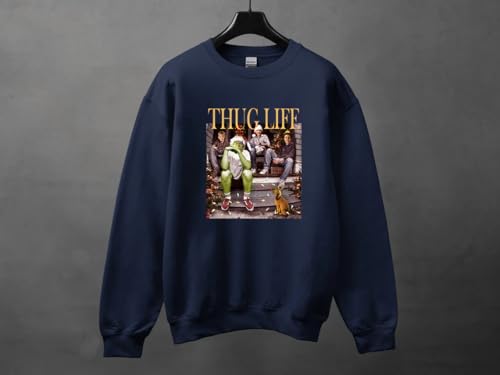 Thug Life Christmas Movie Shirt, Christmas Friends Sweatshirt, Thug Life Christmas Movie Sweater, Christmas Gifts, Ugly Sweater3