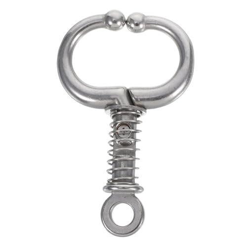 BESPORTBLE Calf Weaning Nose Ring Reusable Bull Nose Ring with Spring Pliers Comfortable Cattle Control Tool for Efficient Farm Management Safe Durable Design for Livestock Care