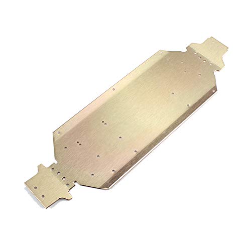 wivarra para 124019 124018 1/12 Piezas de ActualizaciN de Coche RC Chasis de Metal Placa de Marco de Carrocera Accesorios
