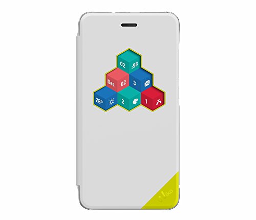 WIKO Wicube Coque Smart Folio Lenny 3 Blanc