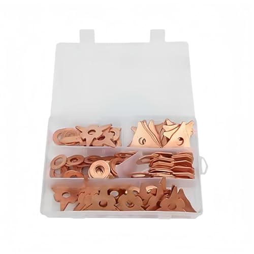 自動車板金修理用プーラーリングセット | 鉄工用三角ワッシャー、丸ワッシャー、ストレートワッシャー付き | ガレージスポット溶接、へこみ修理、ボディ修理に最適 | 耐久性のある鉄製