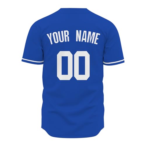 Personalized Baseball Jersey Customized Name Number Logo Multicolor Baseball Shirts for Men Women Kids miniatura 3