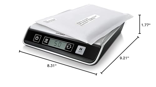 Báscula digital DYMO M10 para paquetes y envíos 10 kg miniatura 5