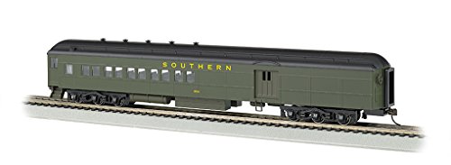 Bachmann Industries Southern #654 2 Window Door Ho Scale 72' Heavyweight Combine Car with Lighted Interior
