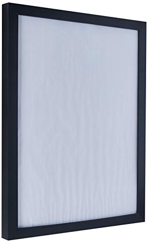 MOLDURA PRÁTICA KAPOS 3X1,5CM, TAMANHO INTERNO: 30x40CM, PRETO