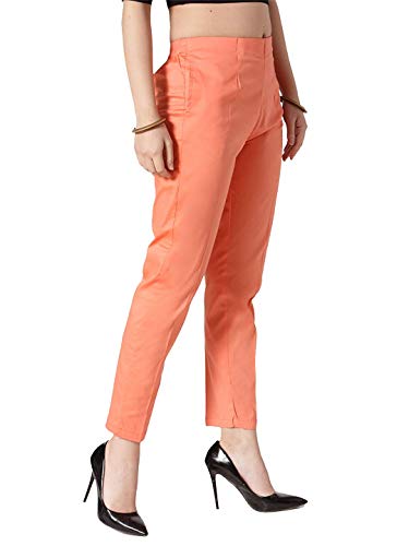Image of SriSaras Women's Premium Cotton Trousers /Pants