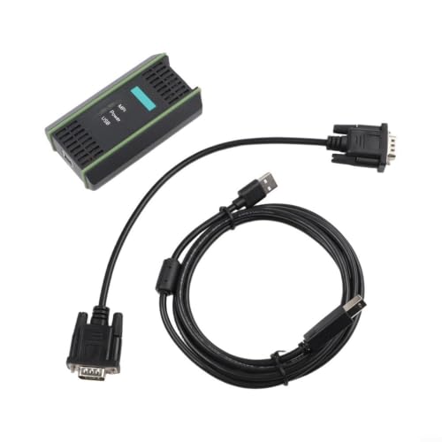Image of ReachMall for siemens S7 Programming Cable USB to MPI PPI Adapter for S7-200 S7-300 S7-400 PLCs Industrial Automation Data Transfer 2.5m