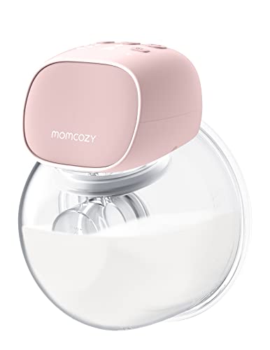 Image of Momcozy Portable Double Electric Pump with LED Display, 2 Modes & 9 Suction Levels, Long Battery Life, 1 PCS