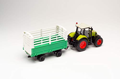 Herpa 84184013 Sp CLAAS Arion 540 Viehanhänger Traktor/Bulldog zum Spielen und als Geschenk, Mehrfarbig – Bild 6
