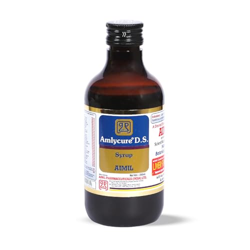 Image of AIMIL Amlycure D.S. Syrup for Liver Health - Natural Liver Herbal Tonic | 100 ml