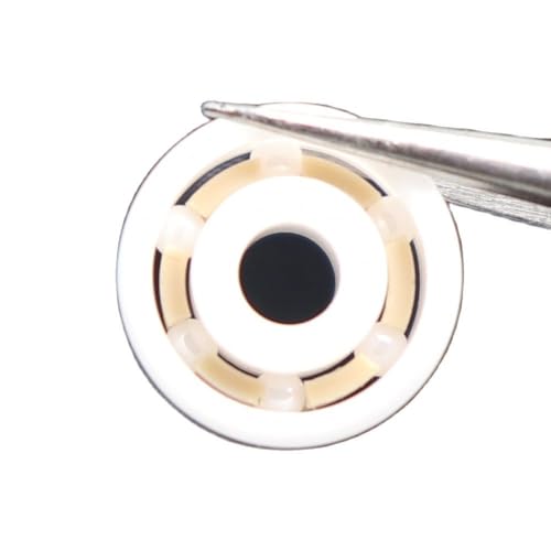 DUKUTS 2PCS Full ZrO2 Ceramic Ball Bearing MR148 8x14x4 MM ABEC-9 ZRO2 Zirconia Ceramic Ocean Fishing Reels Miniature Ball Bearings